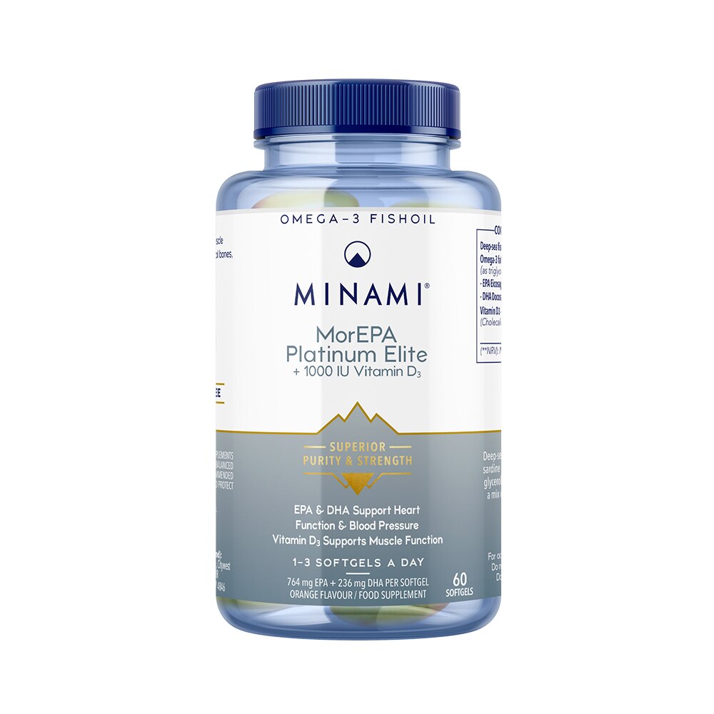 New Packaging MINAMI Platinum Omega-3